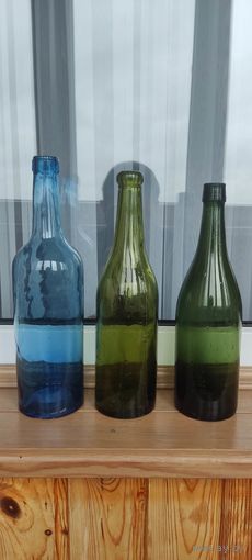 Три бутылки периода царской России