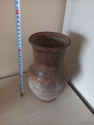 Гляк, глиняный кувшин старинный