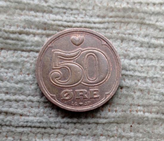 Werty71 Дания 50 эре 1995