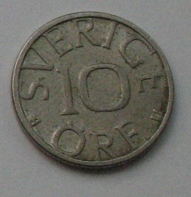 Швеция, 10 эре 1982