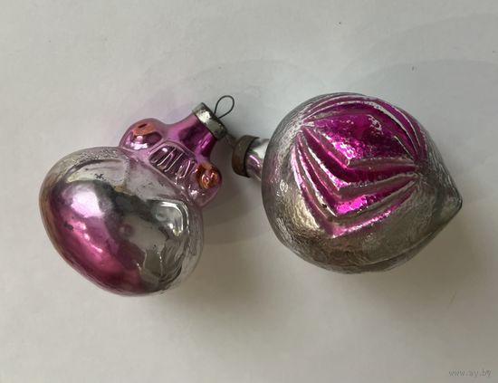 Елочная игрушка СССР Царевна ЛЯГУШКА цена за все К.10