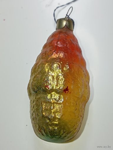 Ёлочная игрушка  - Избушка . СССР  .