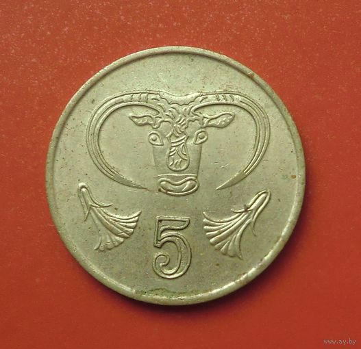 Кипр, 5 центов 1993