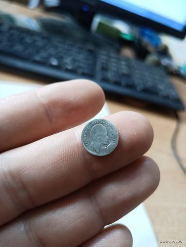 10 эре 1859 Швеция серебро