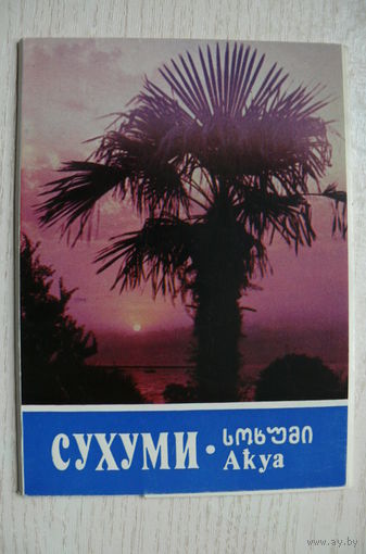 Комплект, Сухуми; 1981 (10 шт.; 10*15 см, маркированные).