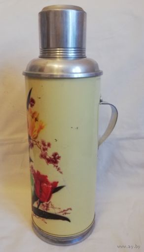 Термос 2 л,колба стекло, Китай, 1970-е годы