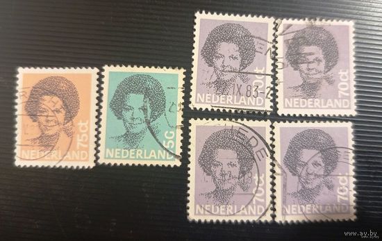 Набор марок Нидерланды  (цена за все) - лот 26.