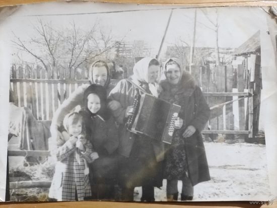 Старое фото деревня