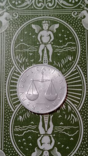 Италия 1 лира 1955