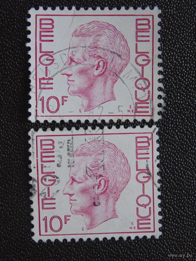 Бельгия 1975-80 гг. Король Бельгии Бодуэн.