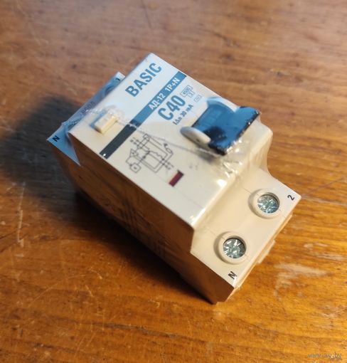 Дифф. автомат 2п АД-12-40А/30мА тип АС (C) 4,5кА эл. EKF