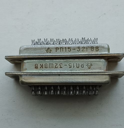 Соединитель электрический (разъем) РП15-32ГВ. Комплект: вилка+розетка