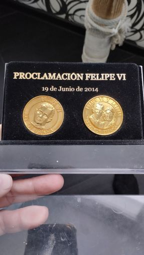 Медаль филипп 6 Испания