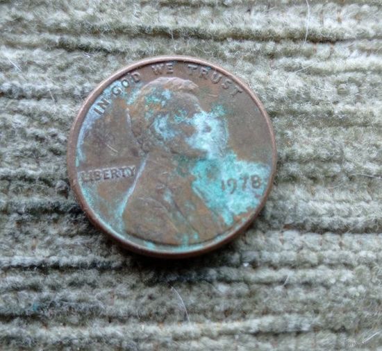 Werty71 США 1 цент 1978
