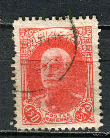 Иран - 1936/1937 - Шах Реза Пехлеви 45D - [Mi.705] - 1 марка. Гашеная.  (LOT GQ29)-T3P45