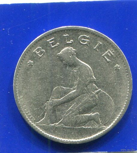 Бельгия 1 франк 1923 BELGIE