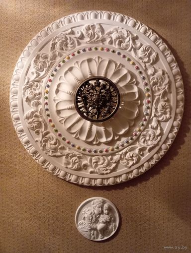 ПАННО-БАРЕЛЬЕФ Герб Австро-Венгрии Потолочная розетка