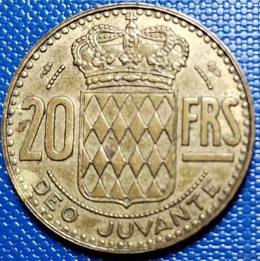 Монако 20 франков 1950 г.