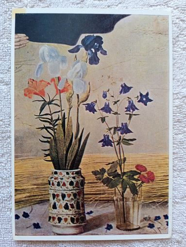 Ван дер Гус. Натюрморт. Деталь картины "Поклонение волхвов"