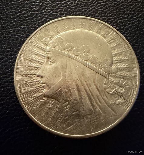 5 злотых 1933 г.  Польша.   Ядвига.  СЕРЕБРО.  1.