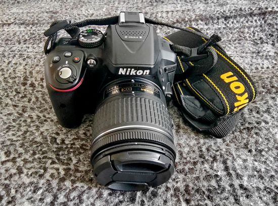 Зеркальный фотоаппарат Nikon D5300 и объектив AF-P 18-55 VR