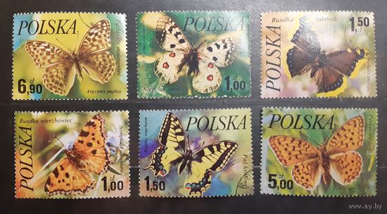 Польша. 1977 год. Фауна. Бабочки (1504)