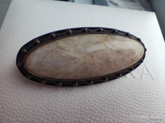 Брошь Свердловск Беломорит 875 звезда