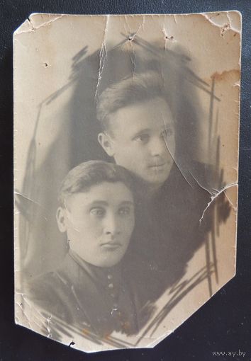 Фото "Переселенцы из Беларуси", 1940 г., г. Алдан, Якутия, золотые прииски