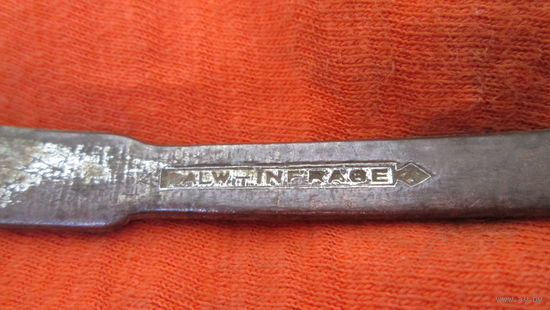 Ложка 1800-х. Посеребренная.Клеймо,клеймо galw-in frage.Без буквы t