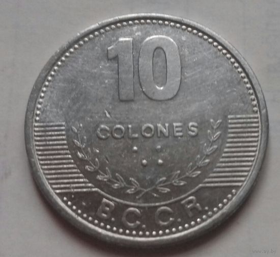 10 колон, Коста-Рика 2012 г.