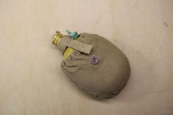 Фляга армейская СССР. новая с чехлом. Распродажа коллекции вещей. С РУБЛЯ! АУКЦИОН!