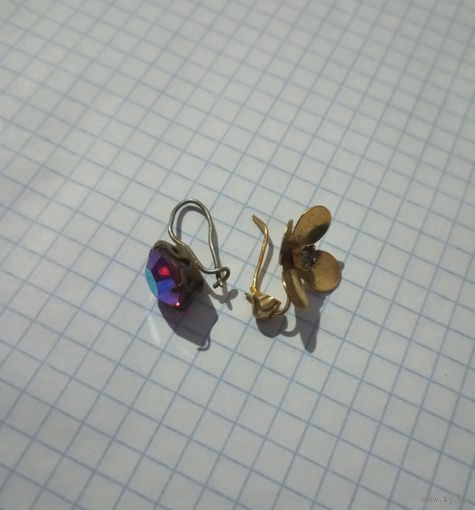 Серьги одиночки старые