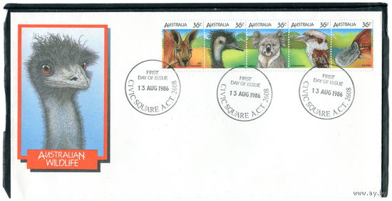 Австралия. КПД. Австралийская фауна. 1986
