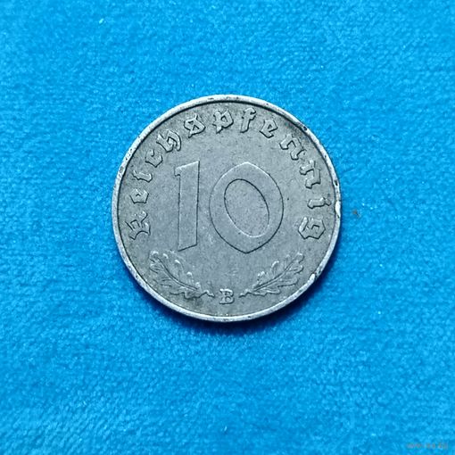 10 пфеннигов(1941г.) (В)