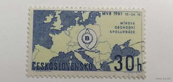 Чехословакия 1961. Международная торговая ярмарка, Брно