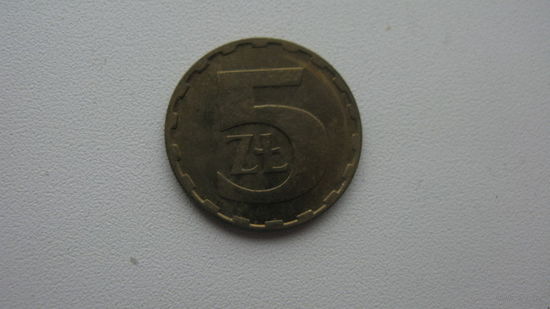 Польша 5 злотых 1987 г.