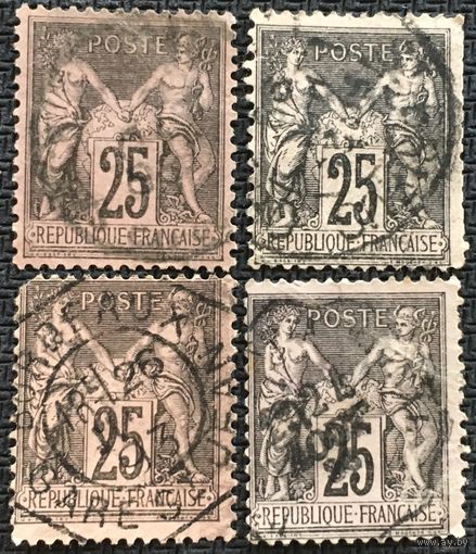 ЦІКАВІЦЬ АБМЕН! 1886, мір і гандаль (тып ІІ), 25 сантымаў