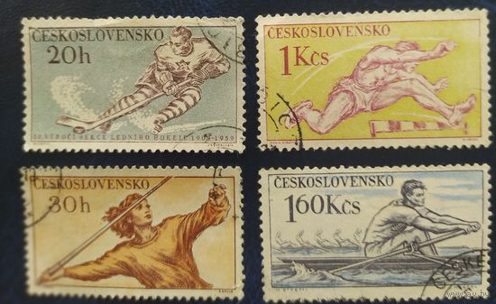 Чехословакия 1959 спорт 4 из 6