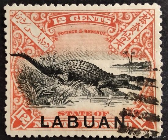 Лабуан. Колония Великобритании. 1897г. Mi76. Смотрите в моих лотах Лабуан.