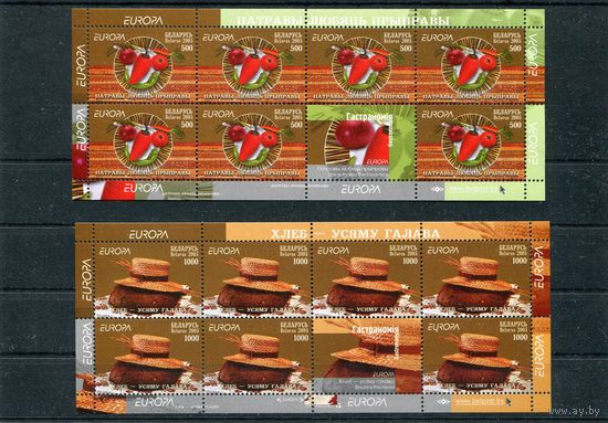 Беларусь 2005. Европа СЕРТ. Гастрономия. Буклеты