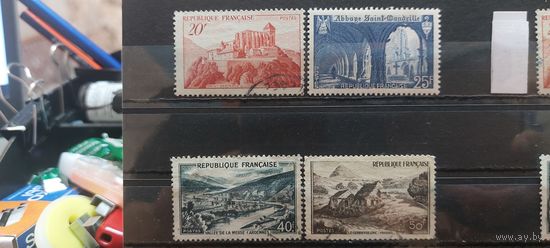 ФРАНЦИЯ 1949г. Полная серия. Гаш.