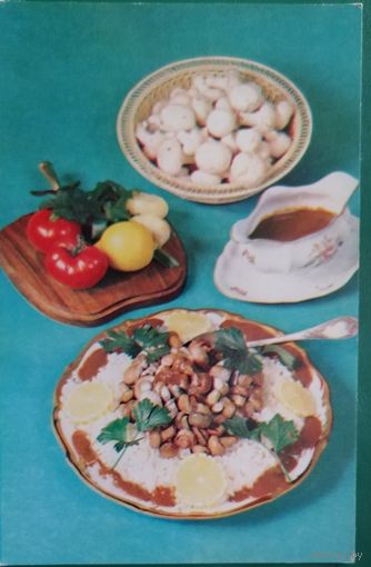 Советы хозяйкам Шампиньоны в кольце риса