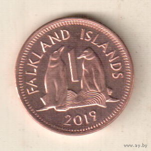 Фолклендские острова 1 пенни 2019
