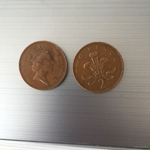 Великобритания, 2 пенса 1985