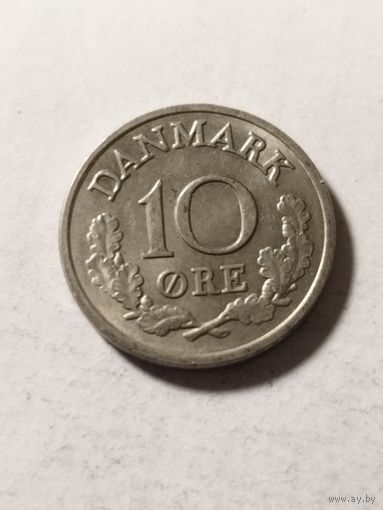 Дания 10 оре 1965