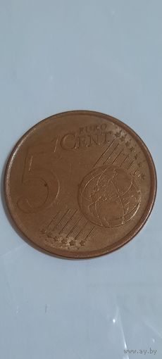 Финляндия 5 евроцентов 1999