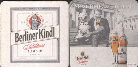 Подставка под пиво -  Berliner Kindl