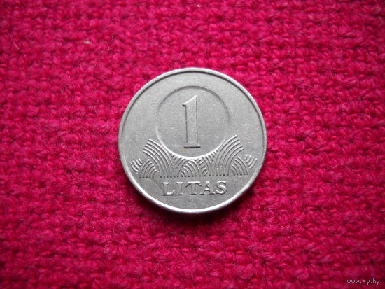 Литва 1 лит 2002 г.