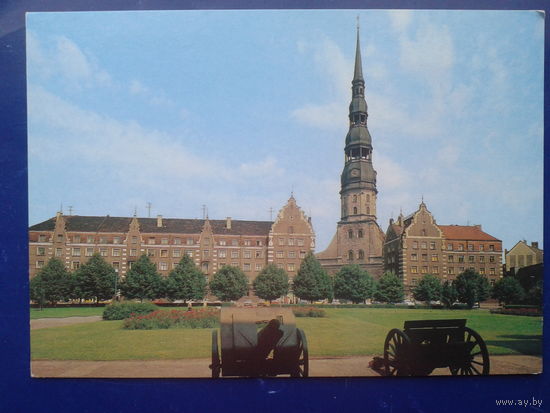 СССР 1989 Рига, церковь св. Петра