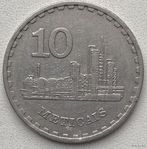 Мозамбик 10 метикалов 1980 г.